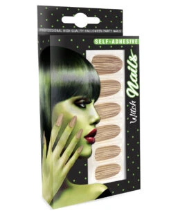 Scary Monster Fingernägel 12 St. 5 Scary Monster Fingernägel 12 St. -Halloween Kostüm Geschäft scary monster fingernaegel scary beast fingernails halloween fingernaegel 36701 03