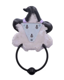 Schneeeule Mit Hexenhut Türklopfer 21cm 9 Schneeeule Mit Hexenhut Türklopfer 21cm -Halloween Kostüm Geschäft schneeeule mit hexenhut tuerklopfer schneeeule dekofigur snow owl door knocker hexen deko 54254 03