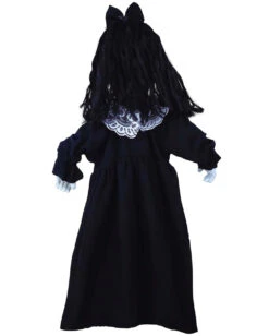 Schwarze Horror Puppe Mit Licht 75cm -Halloween Kostüm Geschäft schwarze horror puppe mit licht black horror doll with light halloween haenge deko 53369 3