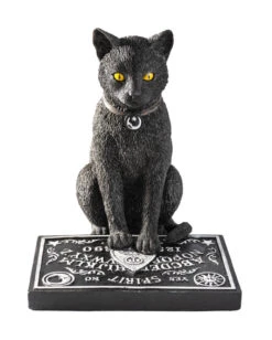 Schwarze Katze Mit Ouija Brett