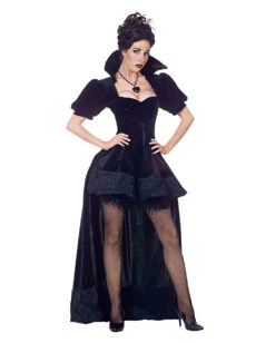 Schwarze Königin Kostüm Premium