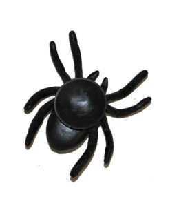 Schwarze Spinnen Mit Saugnapf 4 St. -Halloween Kostüm Geschäft schwarze spinnen mit saugnapf black spiders with suction cup halloween deko 52822 03