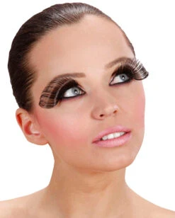 Schwarze Super Lange Kunst Wimpern -Halloween Kostüm Geschäft schwarze super lange kunst wimpern 38038 2