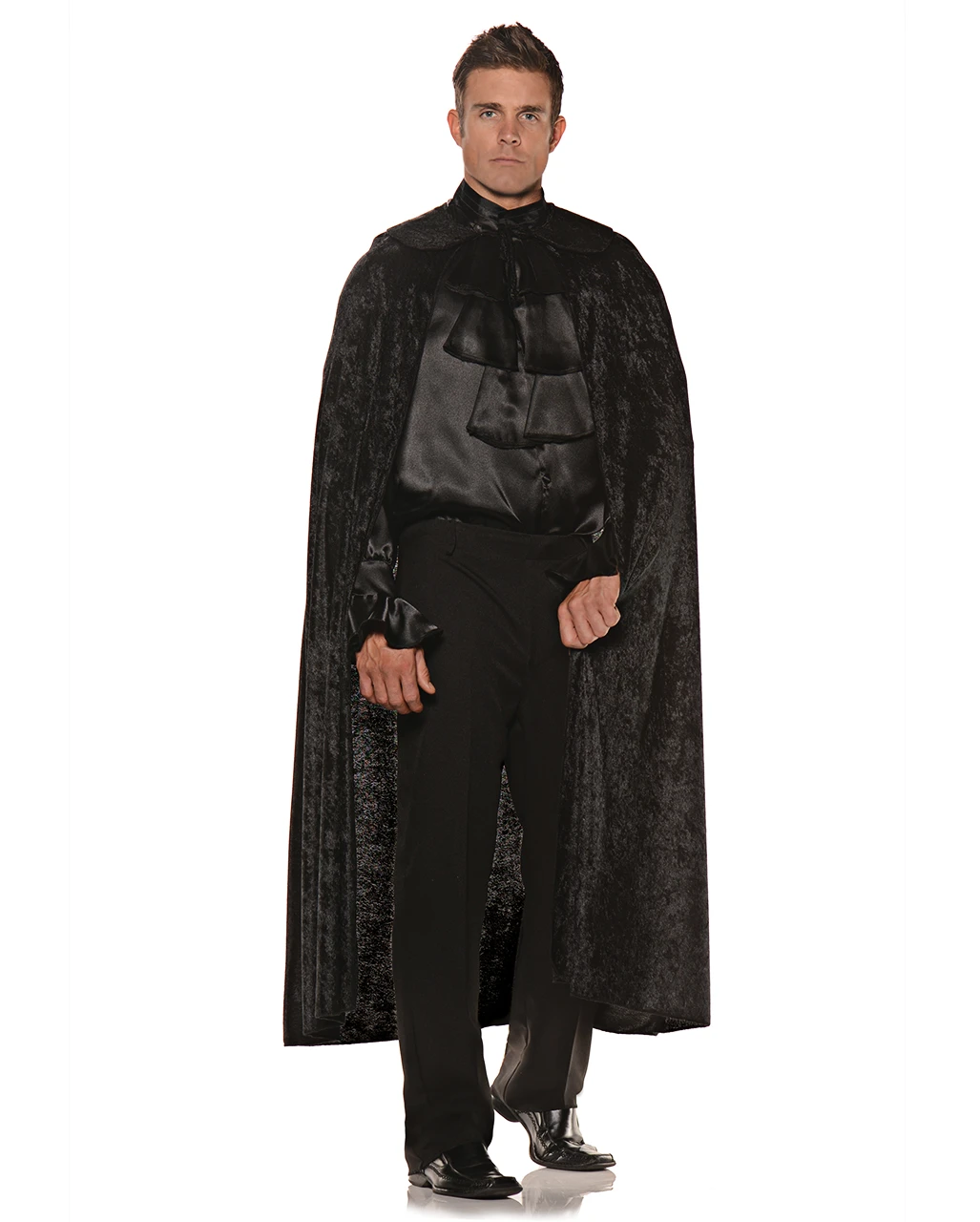 Schwarzer Samt Umhang 2 Schwarzer Samt Umhang – Bild 2