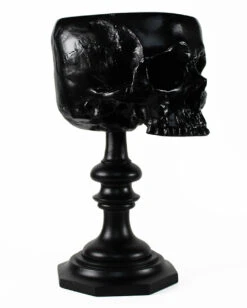 Schwarzer Totenkopf Als Ringehalter 21cm 11 Schwarzer Totenkopf Als Ringehalter 21cm -Halloween Kostüm Geschäft schwarzer totenkopf als ringehalter schwarzer totenschaedel als ringhalter black skull ring holder gothic wohnaccessoire 54858 03