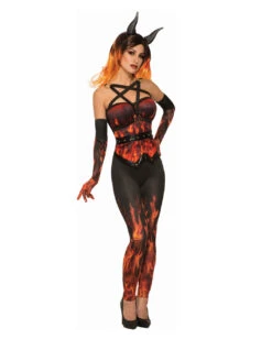 Sexy Feuerteufel Korsett 5 Sexy Feuerteufel Korsett -Halloween Kostüm Geschäft sexy feuerteufel korsett sexy flammenteufel korsett sexy fire devil corset 38977 03