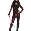 Ninja Warrior Frauenkostüm