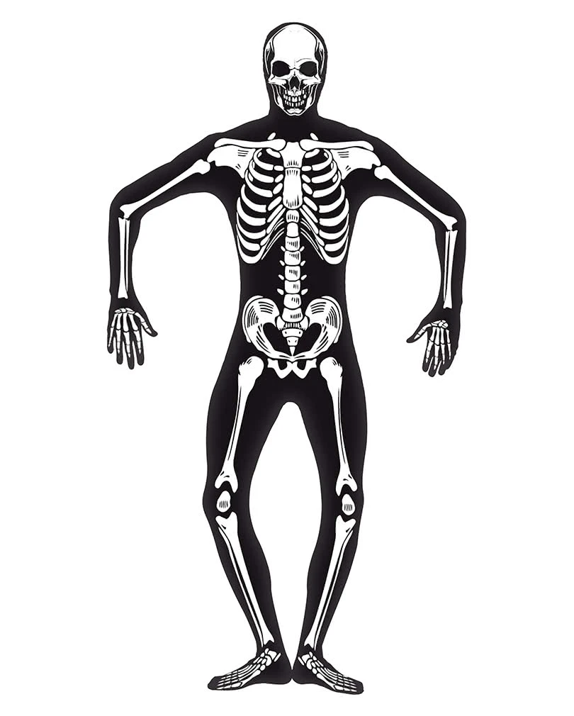 Skelett Skinsuit Glow In The Dark 1 Skelett Skinsuit Glow In The Dark