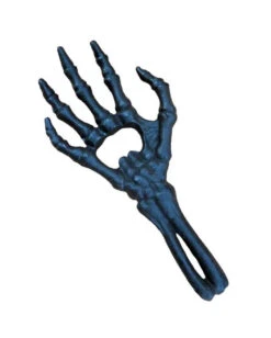 Skeletthand Flaschenöffner Schwarz