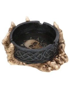 Skeletthand Mit Aschenbecher