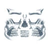 Skull Face Tattoo