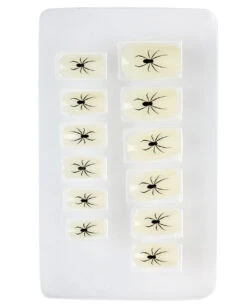 Spinnen Fingernägel G.I.D 12 St. 4 Spinnen Fingernägel G.I.D 12 St. -Halloween Kostüm Geschäft spinnen fingernaegel glow in the dark halloween fingernaegel spider fingernails glow in the dark 36694 02 2