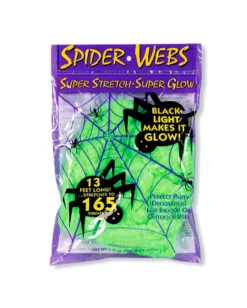 Black Light Spinnweben 50g