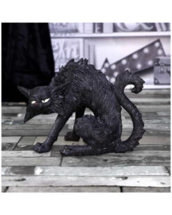 Spite Hexenkatze 16cm -Halloween Kostüm Geschäft spite hexenkatze spite witch cat schwarze katzenfigur zum sammeln halloween tischdeko 51041 07