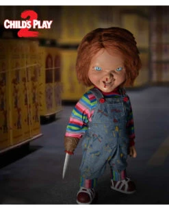 Sprechende Child's Play Menacing Chucky Puppe 38cm -Halloween Kostüm Geschäft sprechende childs play chucky puppe menacing chucky puppe chucky action figur 51989 03