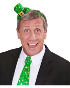 St. Patricks Day Haarreif Mit Mini-Hut -Halloween Kostüm Geschäft st patricks day haarreif mit mini hut gluecksbringer haarschmuck irischer feiertag kopfschmuck 29863 04