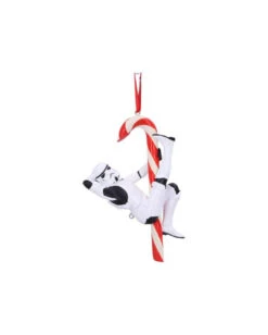 Star Wars Stormtrooper Mit Candy Cane Weihnachtskugel