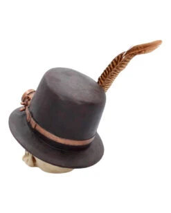 Steampunk Totenschädel Mit Zylinder -Halloween Kostüm Geschäft steampunk totenschaedel mit zylinder steampunk skull with top hat 50294 05