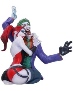 The Joker & Harley Quinn Büste 37.5cm -Halloween Kostüm Geschäft the joker and harley quinn bueste the joker and harley quinn bust dc comic figur 53675 04