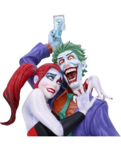 The Joker & Harley Quinn Büste 37.5cm -Halloween Kostüm Geschäft the joker and harley quinn bueste the joker and harley quinn bust dc comic figur 53675 05
