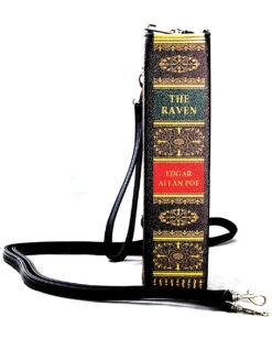The Raven Vintage Buch Handtasche -Halloween Kostüm Geschäft the raven vintage buch clutch halloween kostuem zubehoer gothic accessoires handtasche 54519 3