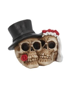 Forever Hochzeitspaar Skull Deko