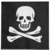 Totenkopf Servietten 20 St.