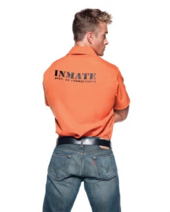 U.S. Gefangener Hemd -Halloween Kostüm Geschäft us gefangener kostuem hemd halloween und faschingskostueme us prisoner shirt 39860 2