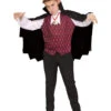 Vampire Umhang Mit Weste Für Kinder