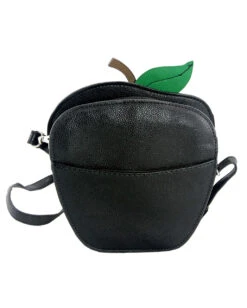 Vergifteter Apfel Handtasche Vinyl -Halloween Kostüm Geschäft vergifteter apfel handtasche vinyl schneewittchen accessoire poisoned apple bag 37587 3