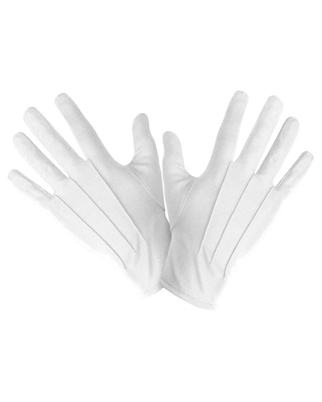 Weiße Kostüm Handschuhe Unisex 1 Weiße Kostüm Handschuhe Unisex