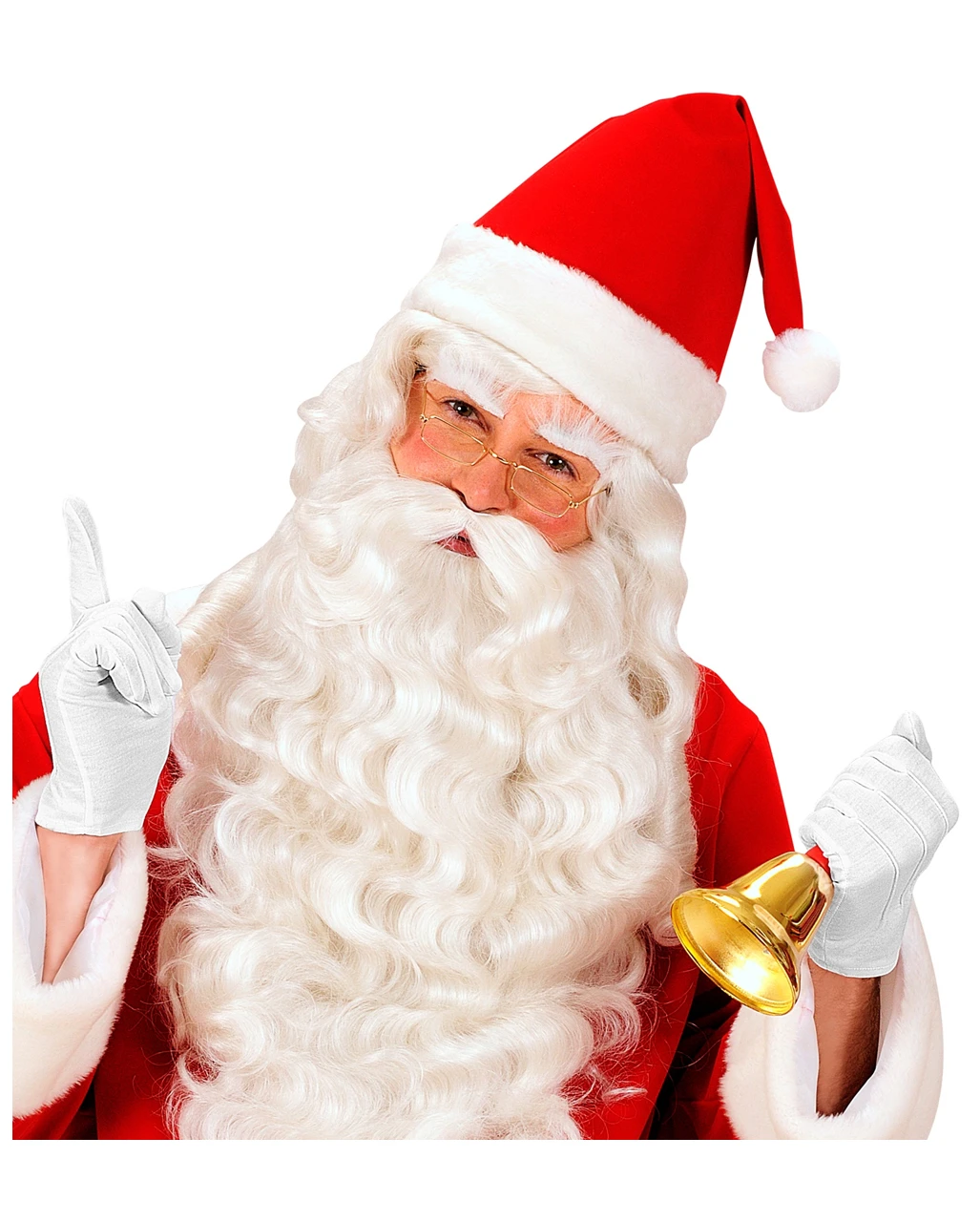 Weiße Kostüm Handschuhe Unisex 4 Weiße Kostüm Handschuhe Unisex – Bild 4