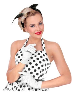 Weiße Kostüm Handschuhe Unisex 9 Weiße Kostüm Handschuhe Unisex -Halloween Kostüm Geschäft weiise handschuhe weisse kostuemhandschuhe white gloves 12758 05