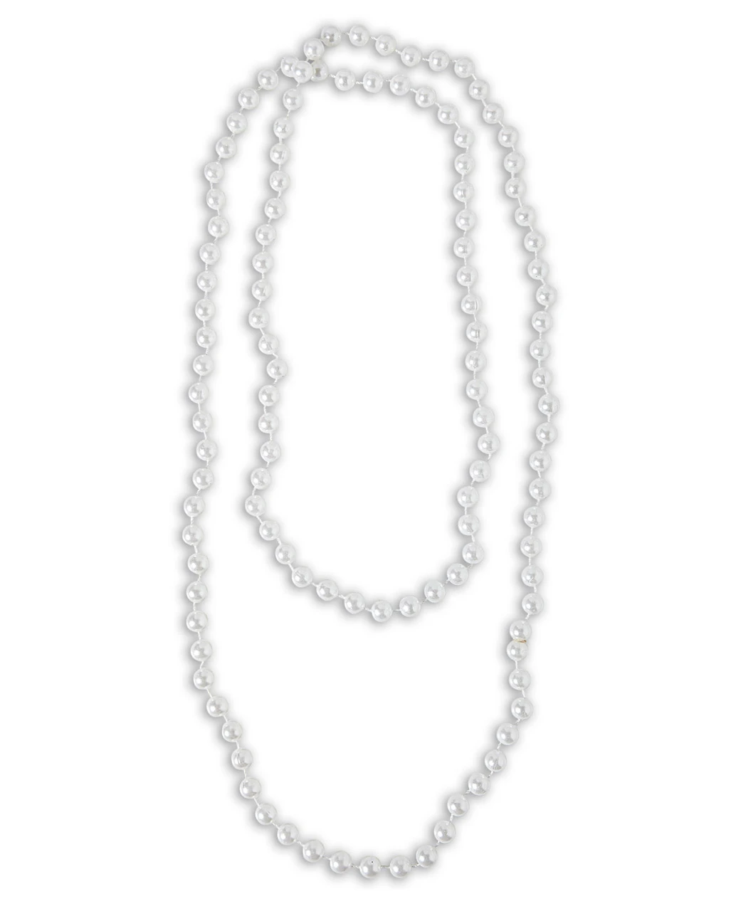Weiße Perlenkette 1 Weiße Perlenkette