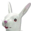 Weiße Kaninchen Maske