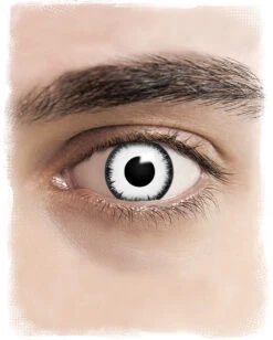 Halloween Kostüm Geschäft -Halloween Kostüm Geschäft white lunatic fx kontaktlinsen 3 monatslinsen mann