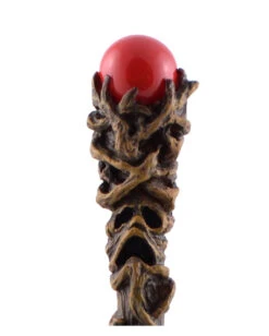 Zauberstab Arborea Mit Roter Kugel -Halloween Kostüm Geschäft zauberstab arborea mit roter kugel magic wand with red orb geschenkartikel 38919 03