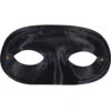 Zorro Maske Schwarz Runde Form